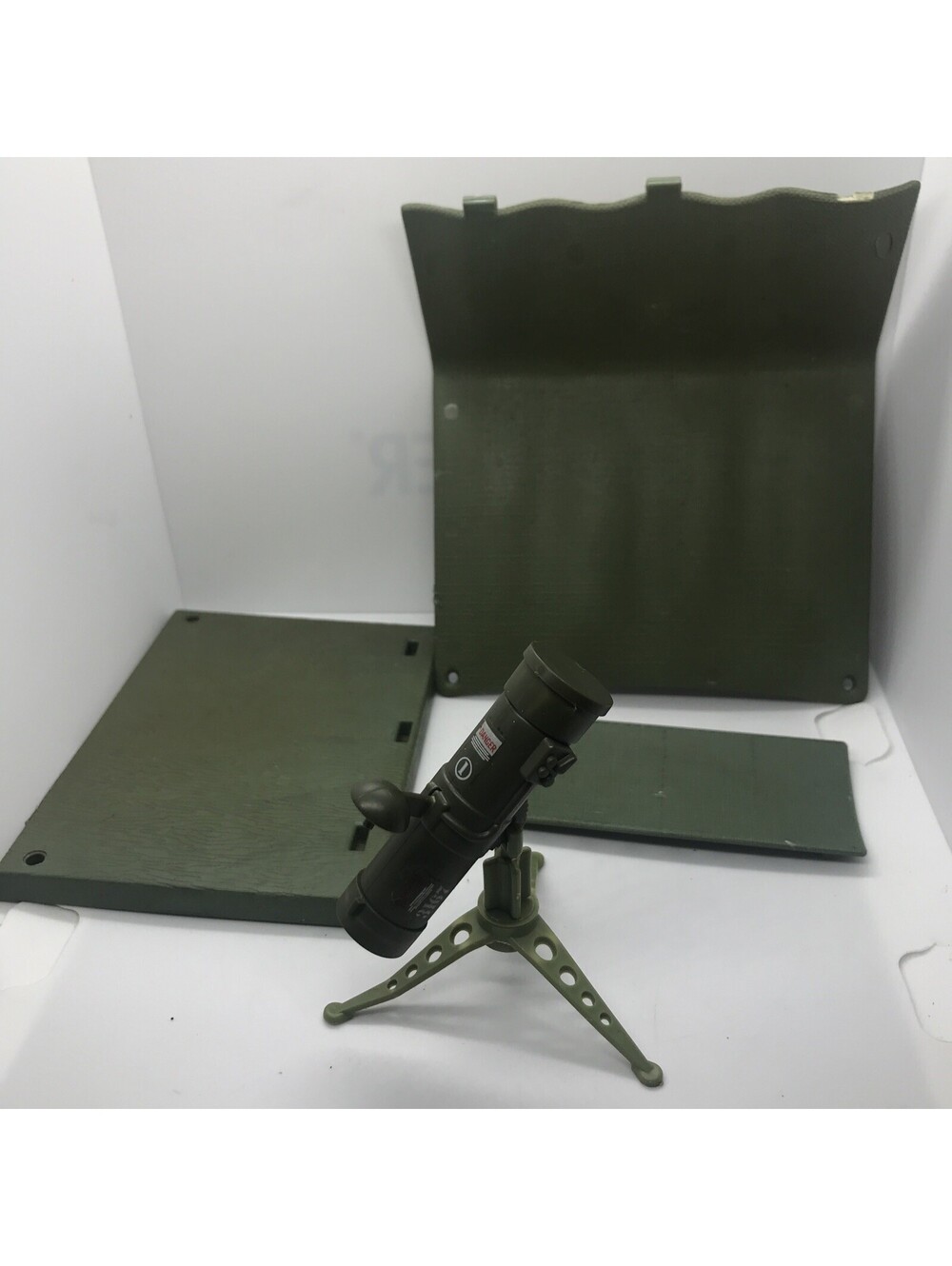 Vintage GI Joe 1984 Bivouac Field Outpost Playset Parts Base Canopy Tripod